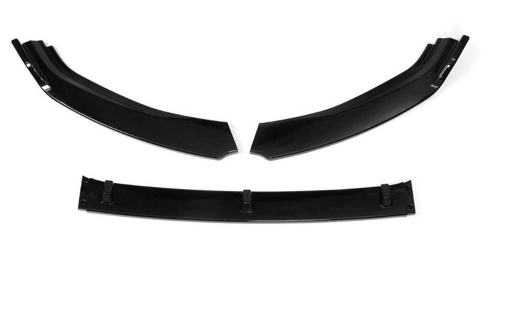 Lip Frontal Volkswagen Golf 7 GTI GTD VW MK7 aileron 2013 a 2017 Preto