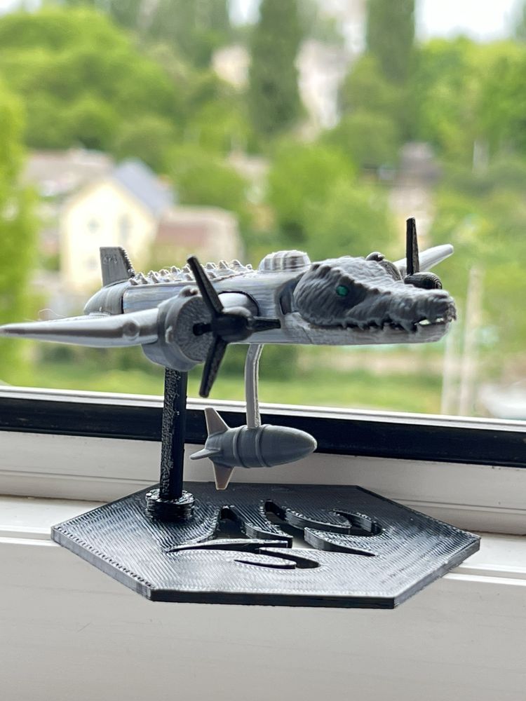 Фігурка Bombardiro Crocodilo,  Тралалело Тралала, Tung Sahur