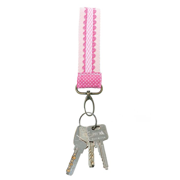 Porta-Chaves Rosa Vintage