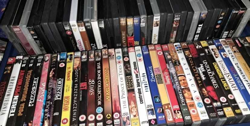 Duża kolekcja filmów DVD PONAD CIEKAWYCH 130 TYTUŁÓW