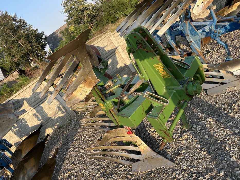 Pług obrotowy trzyskibowy Ażurowy Eberhardt 3 skib full opcja zadbany