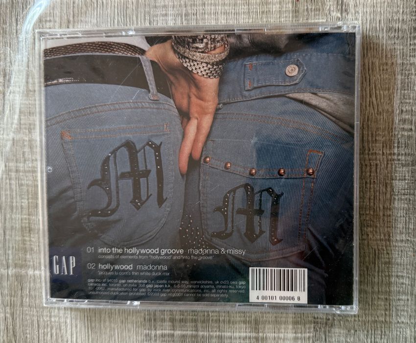Madonna - Into The Hollywood Groove - Cd EP Promo - U.S.A - (SELADO)