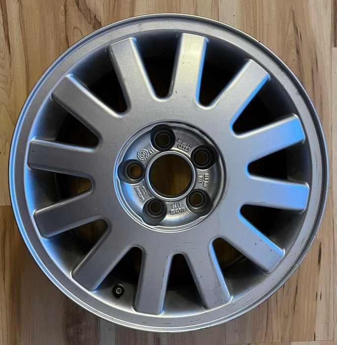 Alufelga Audi® A3 8L 5X100 15" Nowa Oryginał Aluminiowa felga ET38