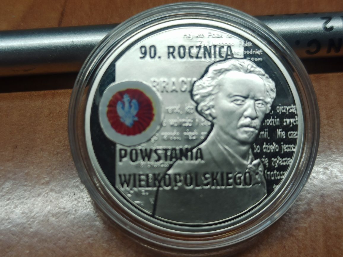 10 zł 90 Rocznica Powstania Wielkopolskiego