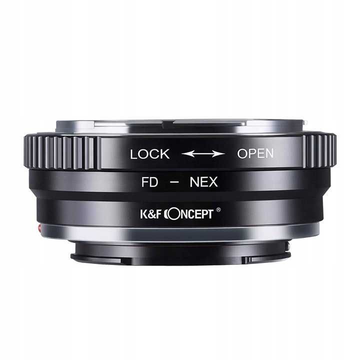 Adapter z Canon FD na Sony E-mount Nex K&F Concept