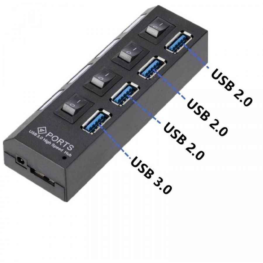 USB Hub 4x4 (Переходник)