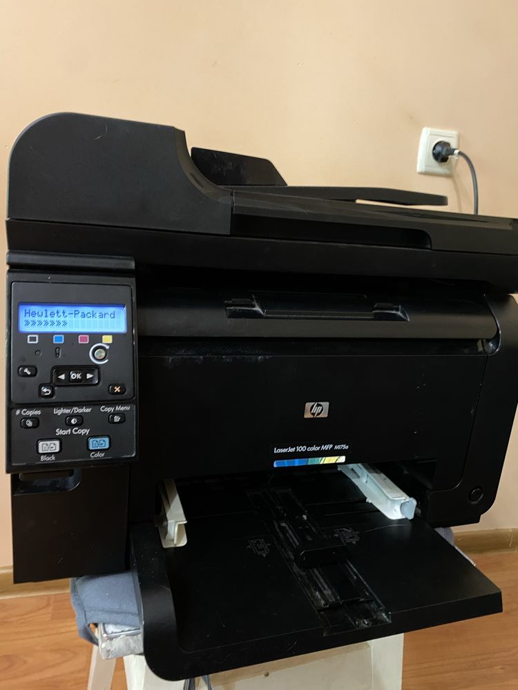 принтер hp laserjet 100 color mfp m175a