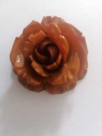 Bakelit rzeźba róża