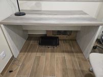 Secretária de escritório 140cm VERONA com textura 3D