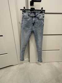 Jasne jeansy, rozmiar XS