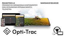 Nawigacja rolnicza Opti-Trac RTK 2,5cm GPS NAVI montaż serwis