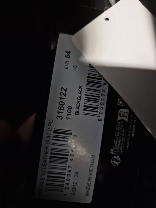 Kombinezon ALPINESTARS MISSILE V2 2PC '50 '54 '56 !Sklep! Czytaj Opis!