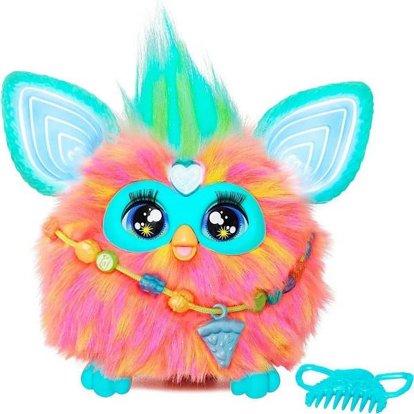 Интерактивная игрушка оранжевый Ферби Furby Coral 2023