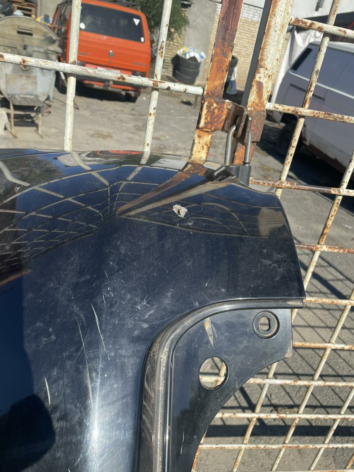 Задний бампер Nissan Note 2012 E11
