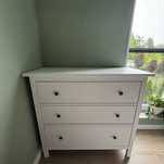 Ikea hemnes komoda biała