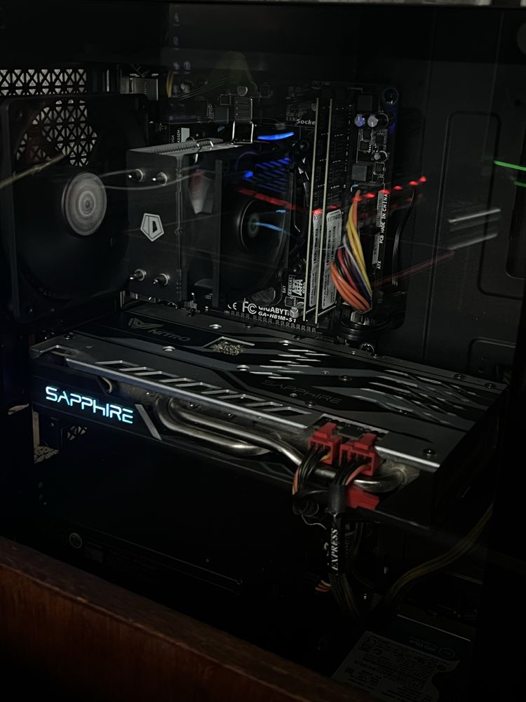 Ігровий компʼютер I7-4770K, RX 570 8GB, 16GB DDR3, 1TB HDD 120 GB SSD