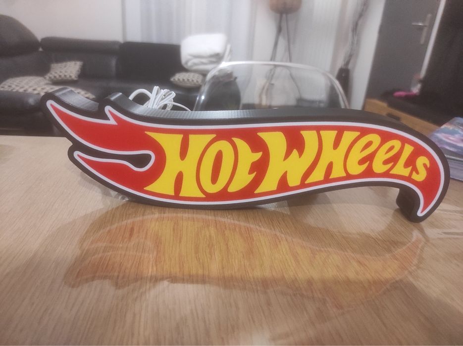 Lightbox Hot Wheels 3D