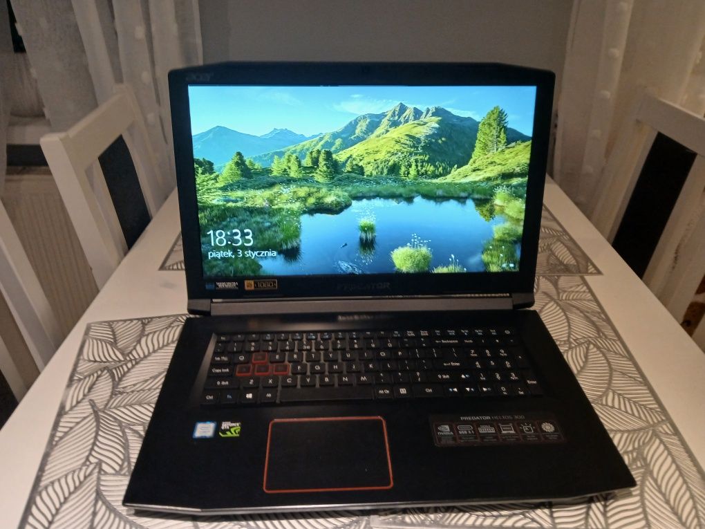 Laptop Predator Helios 300 515GB SSD,16Gb GTX i7