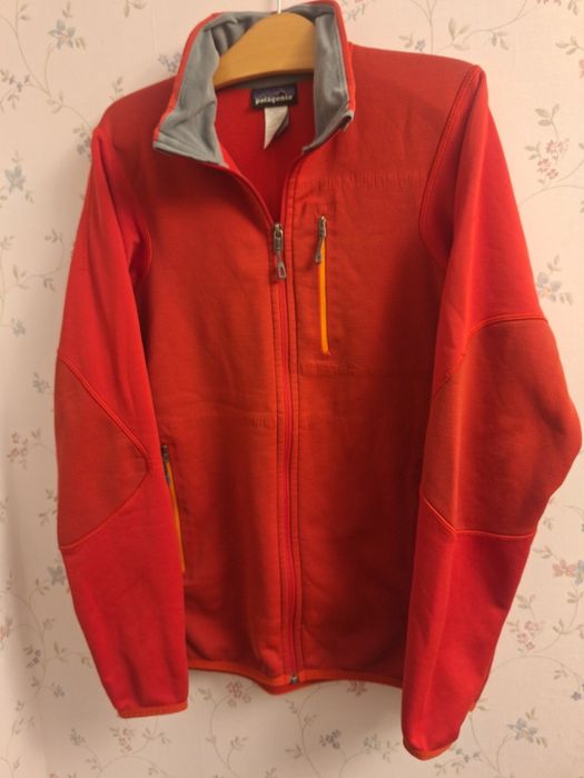 Patagonia męska bluza polarowa czerwona rozmiar L