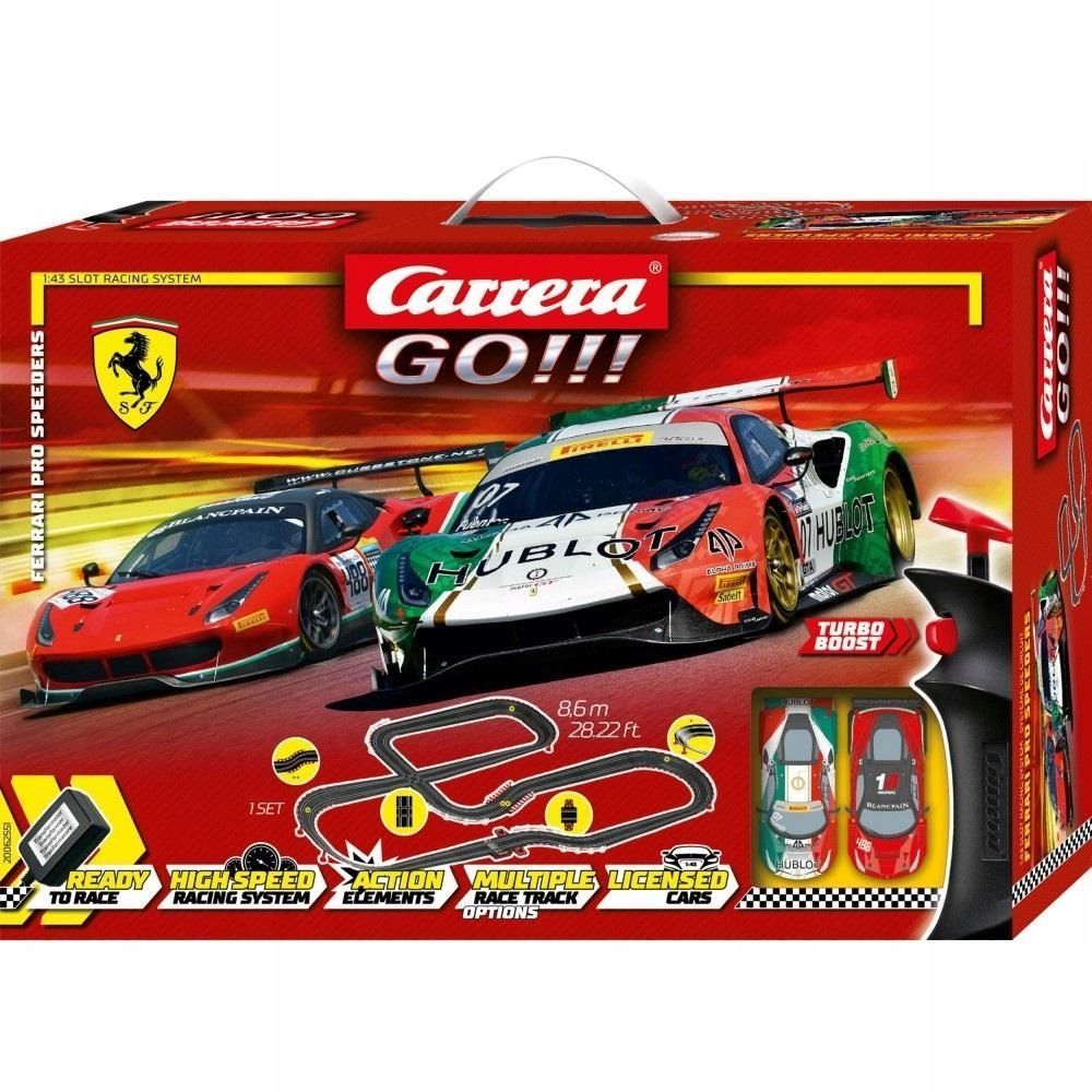 Carrera Go! Ferrari Pro Speeders 8,6m, Carrera