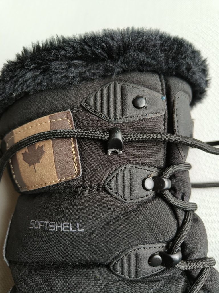American Club śniegowce Softshell rozmiar 38 wkładka 24,5cm TripleTex