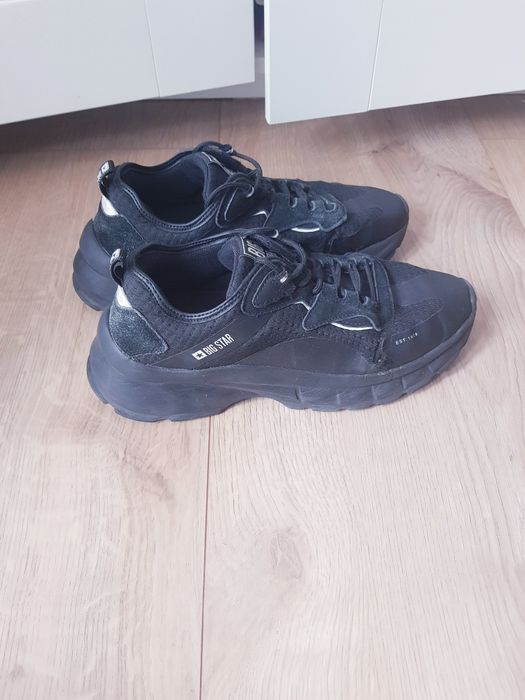 Skórzane buty sportowe damskie marki Big Star rozmiar 40