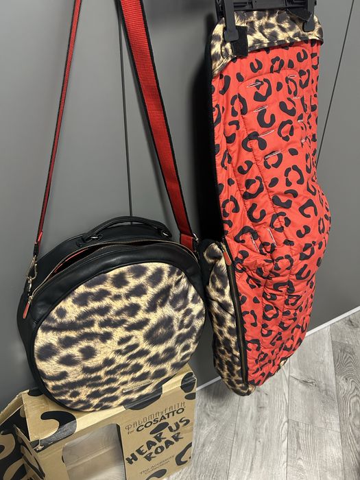 Ексклюзивний набор сумка та конверт леопард Cosatto