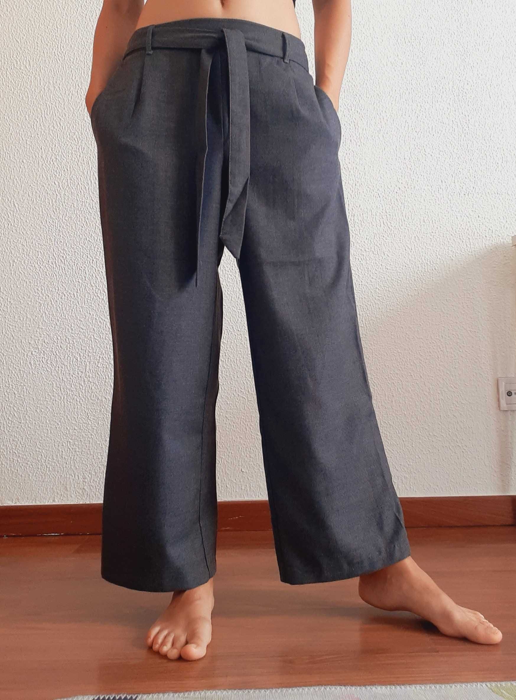Cullotes cinza Zara