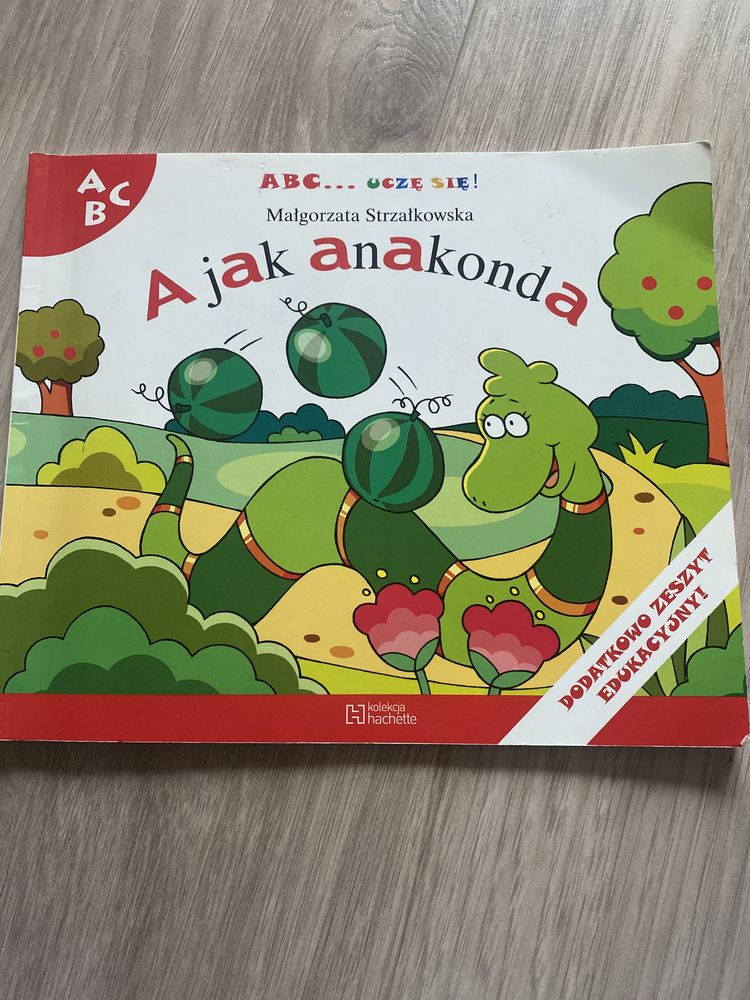 Książka „A jak anakonda” Małgorzata Strzałkowska