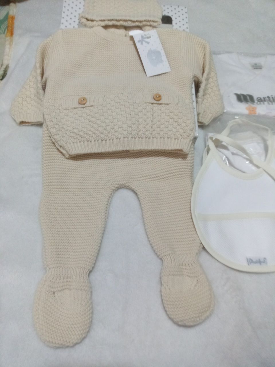 Conjunto de bebê novo 0-1 mês