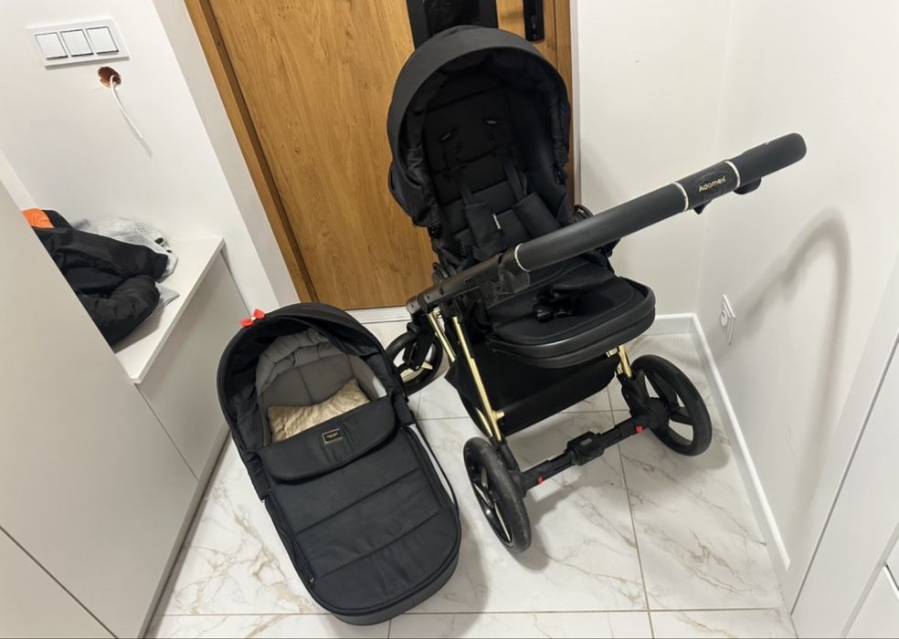 Wózek 2w1 Adamex Blanc Special Edition