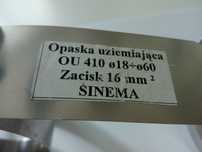 3 Opaski uziemiające OU 410 (18-60mm)