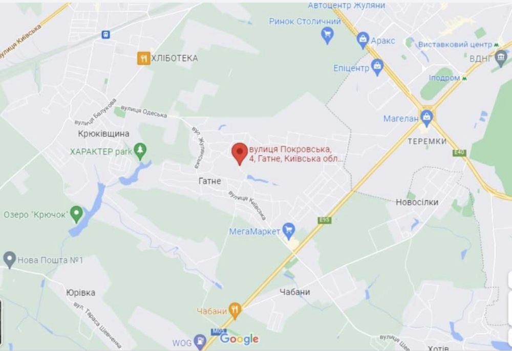 Здам в оренду офіс в Гатному 52 м кв