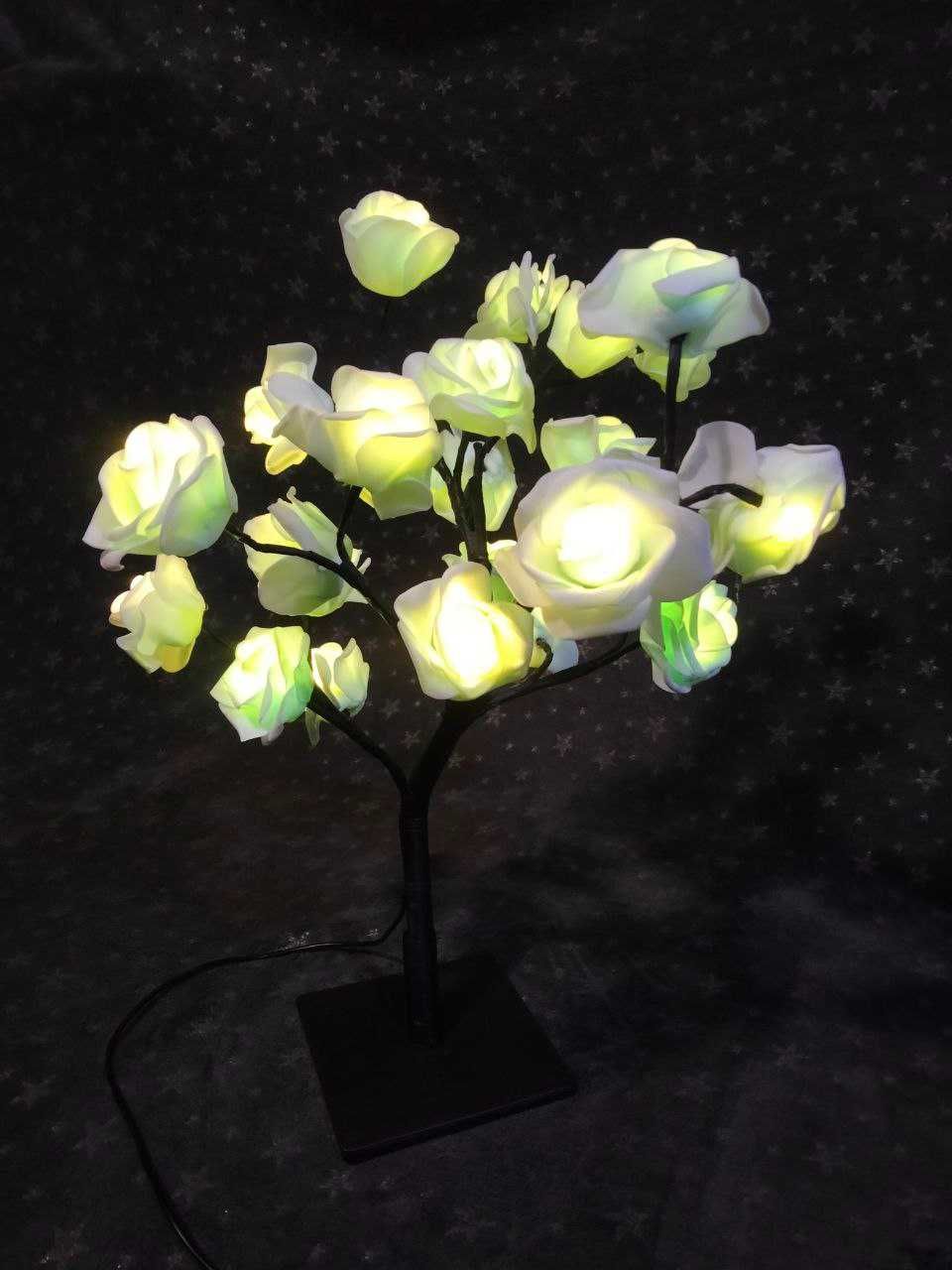 Светодиодный светильник дерево