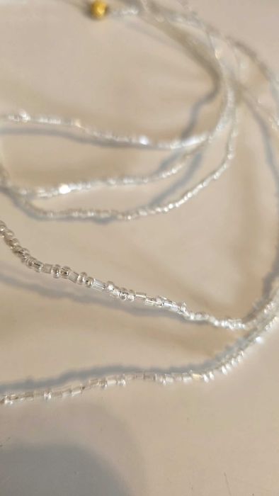 Pendente (pulseira) branco-pérola