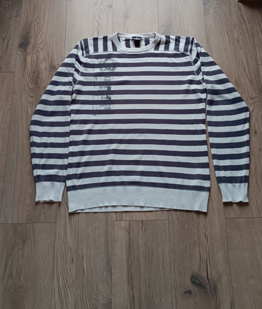 Sweter vintage w paski