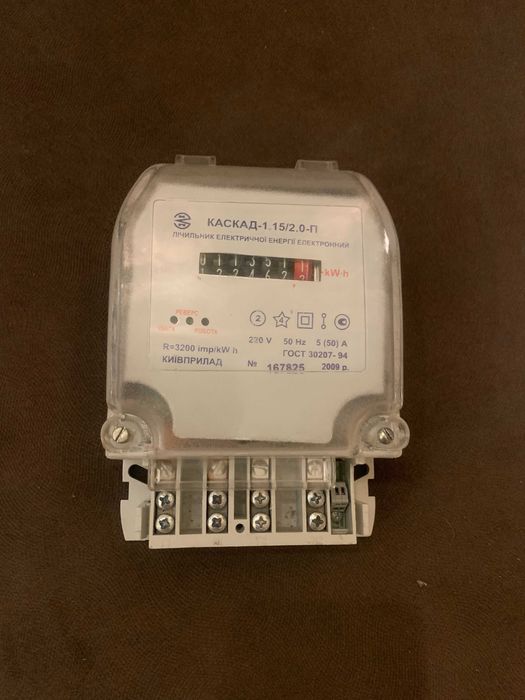 Счетчик СОЕ-5028 МНВ РОСТОК.   КАСКАД – 1.15/2.0-П.