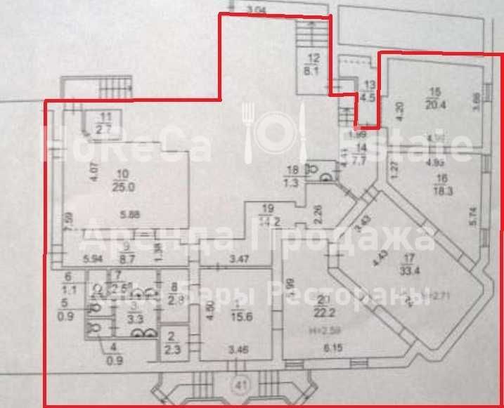 БЕЗ% Продажа. Фасад. Цоколь Кафе Паб Бар. 196м2 Подол
