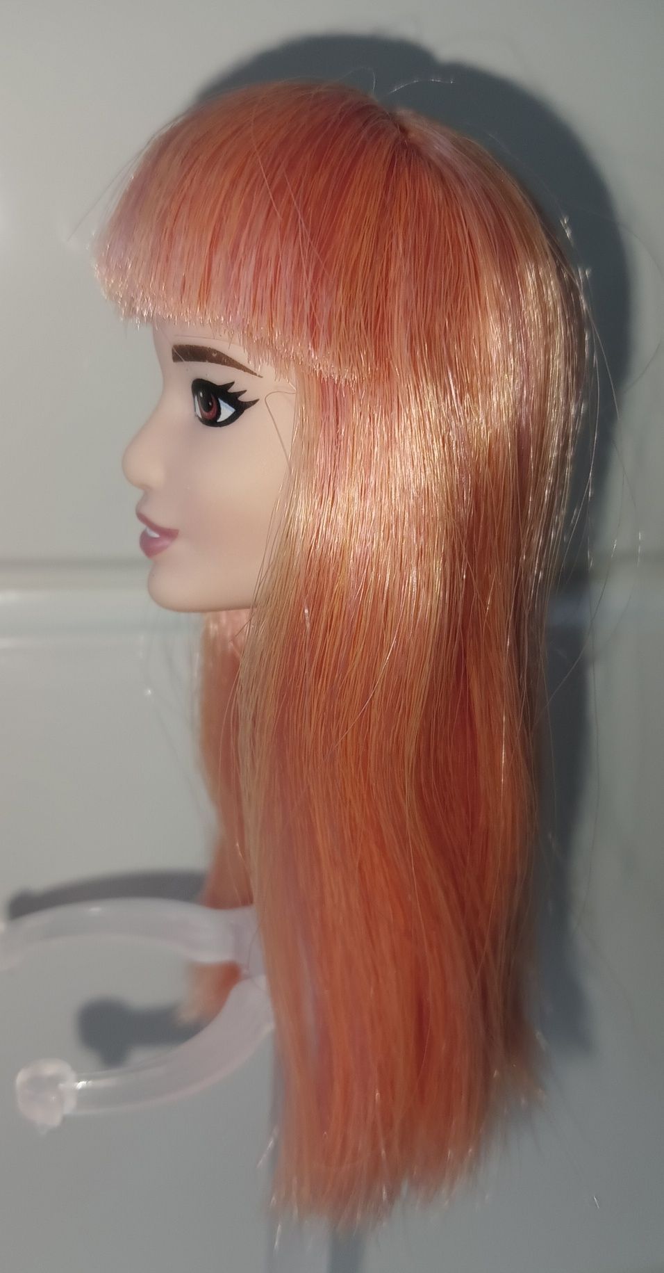 Główka Barbie fashionistas rude włosy
