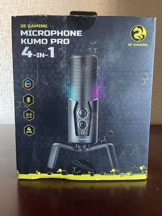 Микрофон 2e gaming kumo pro 4 in 1
