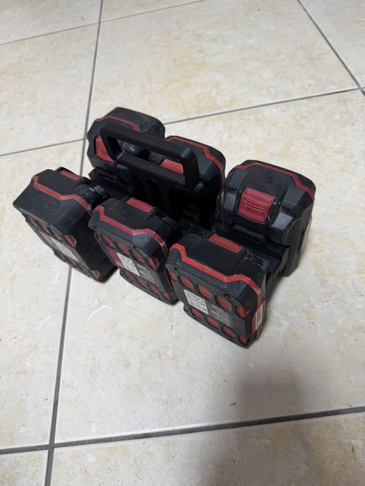 Suporte transporte baterias parkside x20