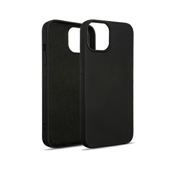 Beline Etui Silicone Iphone 14 / 15 / 13 6.1" Czarny/Black