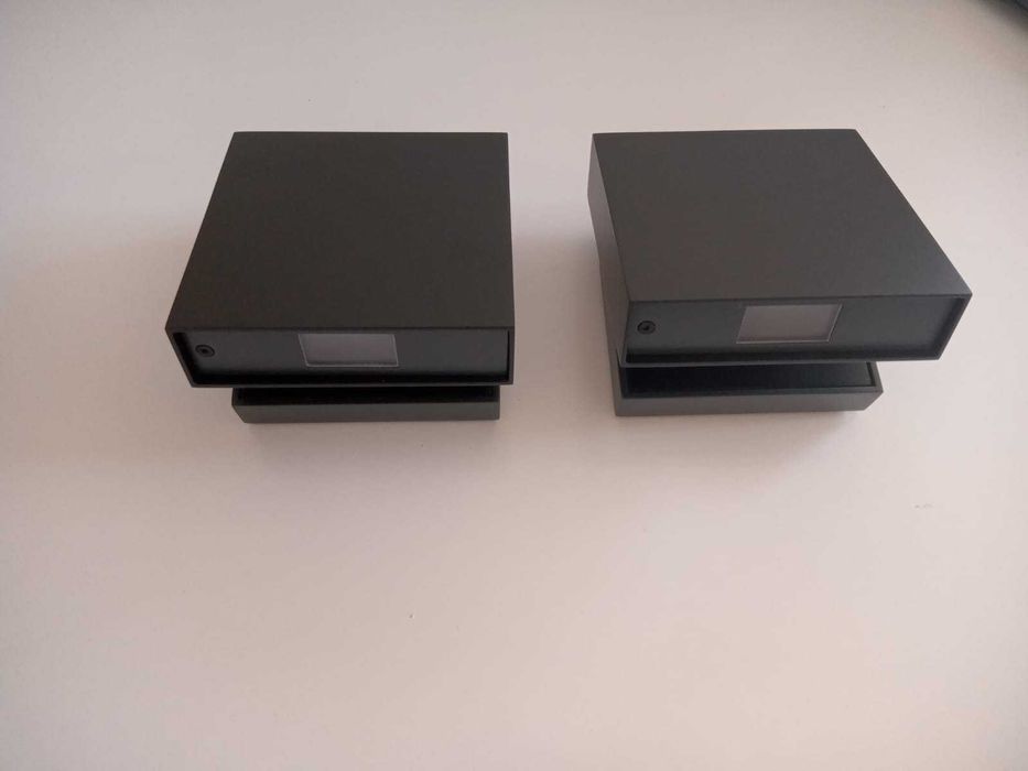 Kinkiety Vibia ALPHA 7942 – Graphite & Black (bez włącznika)