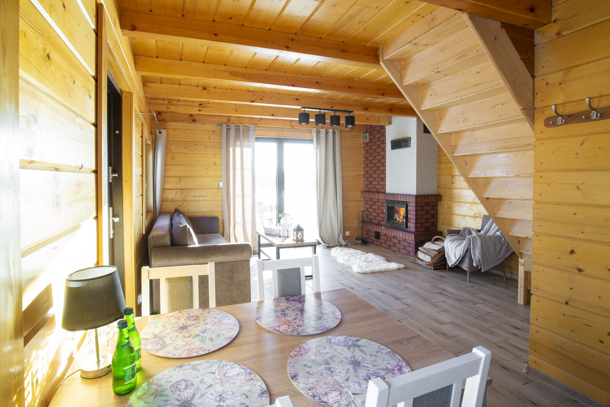 Sauna/Bania/Jacuzzi "Sielanka Mazurska"/Domki nad jeziorem
