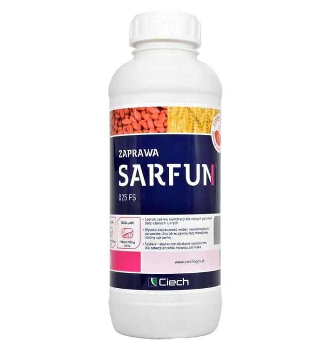 Zestaw Zaprawa do nasion  Sarfun 1 L 025 FS + Primus B+ 1 L !