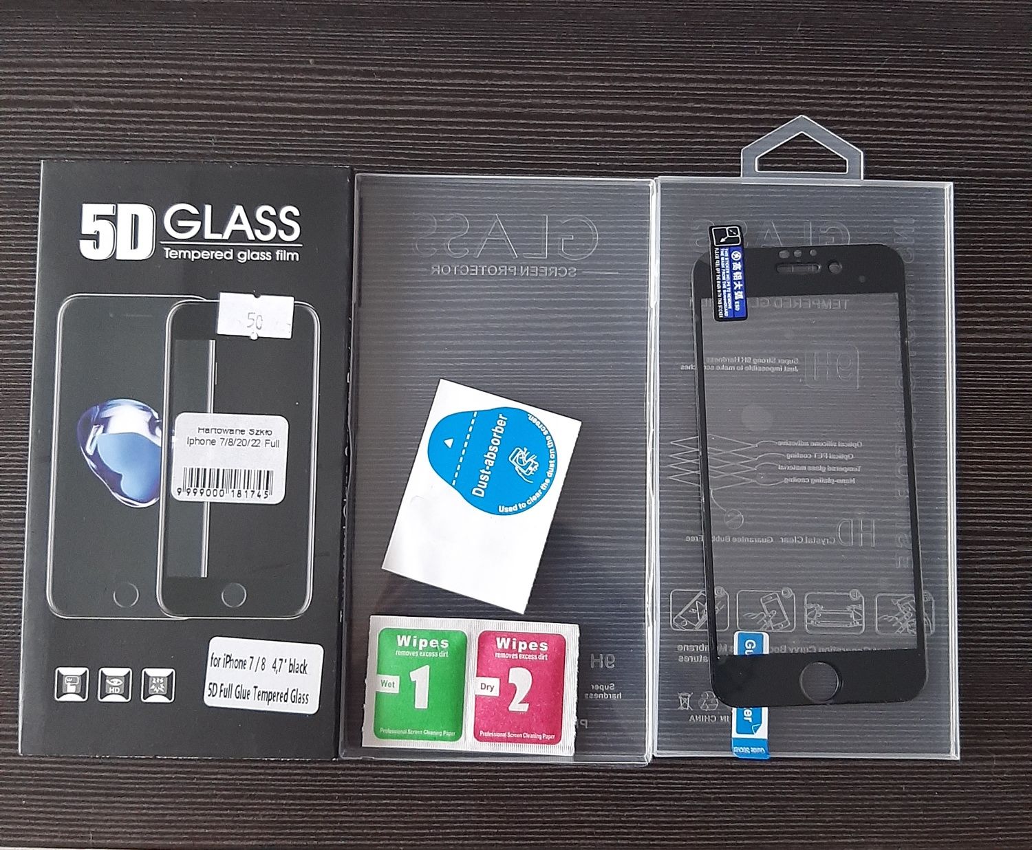 5D Gllass iphone 7/8