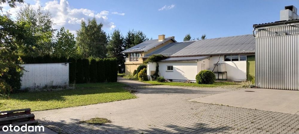 Hala produkcyjno-magazynowa z zapleczem mieszkalnym