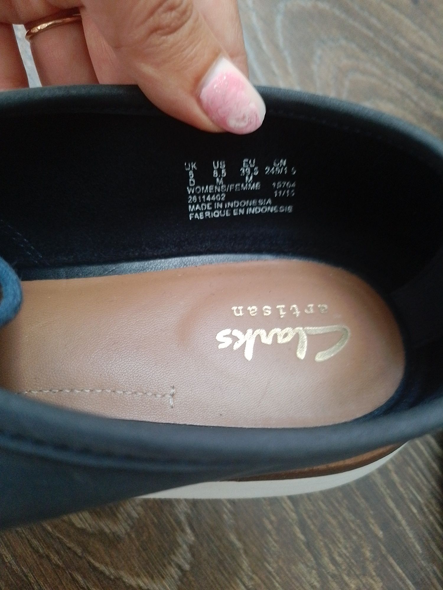 Туфли Clarks лёгкие