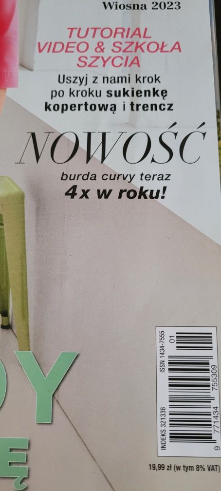 Burda curvy nowa