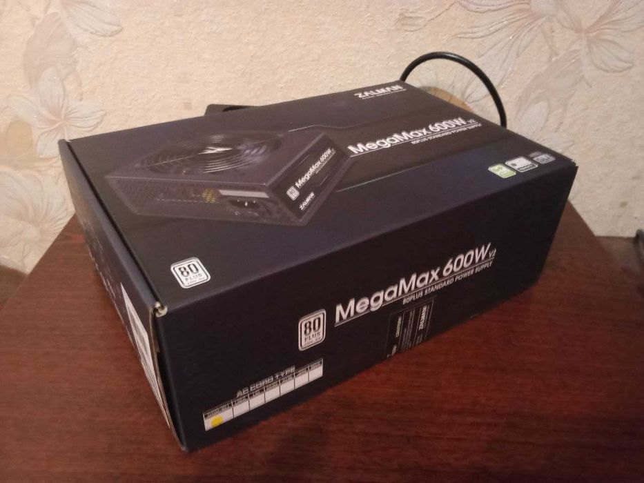 Блок питания Zalman MegaMax ZM600-TXII 600W